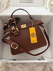 تصویر کیف زنانه فندی کد 878 با چرم مصنوعی 