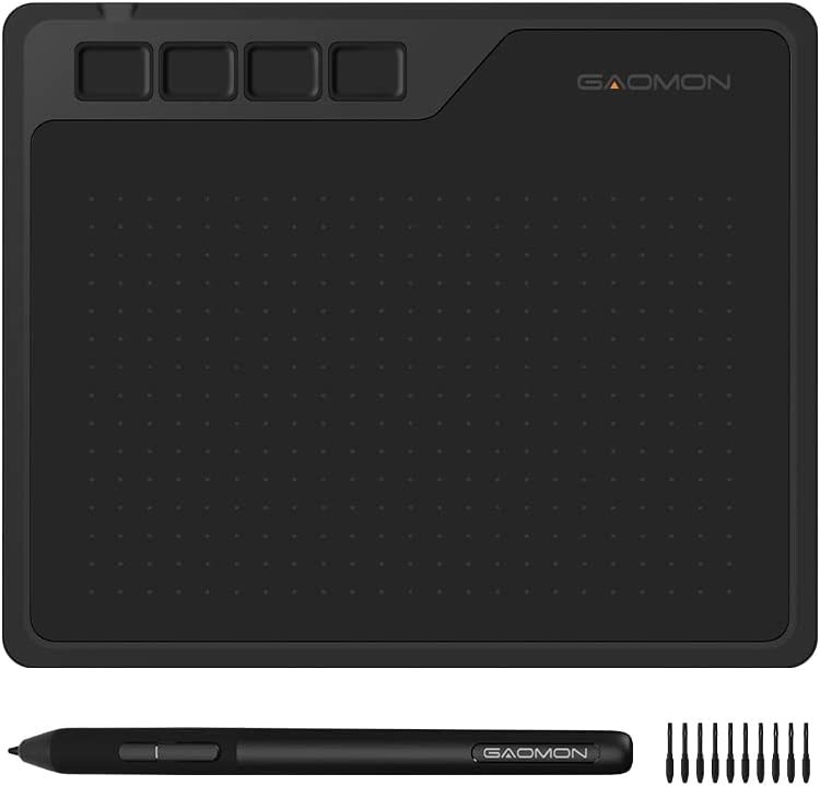 خرید و قیمت GAOMON S620 6.5 x 4 Inches Graphics Tablet with 8192