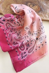 تصویر مینی اسکارف تمام نخ برند i am 