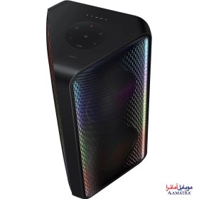 تصویر بلندگو با قدرت بالا ساندتاور سامسونگ مدل MX-ST50B SAMSUNG MX-ST50B Sound Tower High Power Audio, 240W Floor Standing Speaker, Bi-Directional Sound, Built-In Battery, IPX5 Water Resistant, Party Light+, Bluetooth Multi-Connection