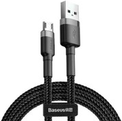 تصویر کابل شارژ و انتقال داده میکرو یو اس بی بیسوس Baseus Cafule Micro USB Cable 2m 