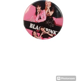 تصویر پیکسل بلک پینک فلزی 