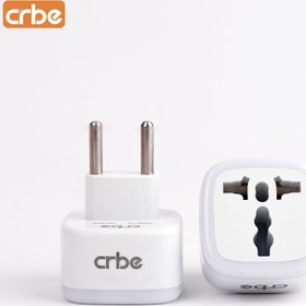 تصویر مبدل برق کربی مدل C1 سفید crbe-c1