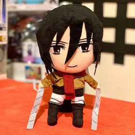 تصویر عروسک میکاسا انیمه اتک ان تایتان Mikasa Attack on Titan