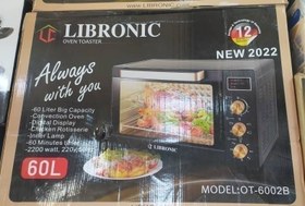 تصویر آون توستر 60 لیتر برند لیبرونیک آلمان مدل Libronic OT-6002B 