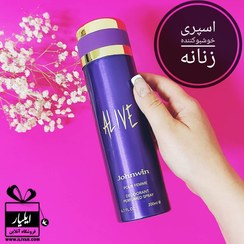 تصویر اسپری دئودورانت زنانه تیری ماگلر الین جانوین الایو Spray Johnwin Alive For Women