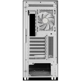 تصویر کیس کامپیوتر گیم دیاس Atlas E1 ARGB Mid Tower سفید Gamdias Atlas E1 ARGB Mid Tower White Computer Case