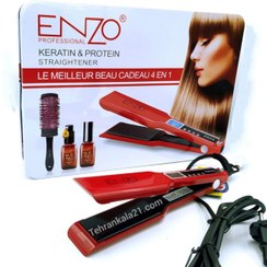 تصویر اتو مو انزو پروفیشینال مدل EN-3666 Enzo Professional hair straightener model EN-3666