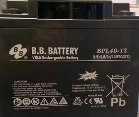 تصویر باتری یو پی اس 12V40Ah