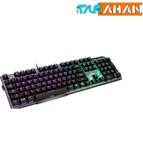 تصویر کیبورد گیمینگ ام اس آی مدل Vigor GK50 Elite LL MSI VIGOR GK50 Elite LL Kailh Blue Switch RGB Mechanical Gaming Keyboard