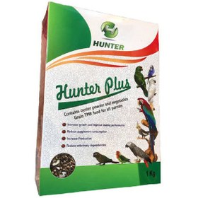 تصویر دان مخلوط هانتر پلاس (غذای کامل طوطی سانان) - هانتر پلاس هموژنیک فله ای 1 کیلوگرم Hunter Plus