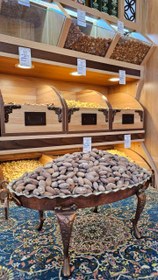 تصویر بادام درختی نمک دریایی 