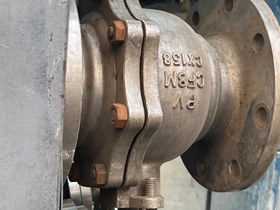 تصویر شیر توپی 4 اینچ دو تیکه ریس فیس کلاس 150 CX158 SEAT CF8M STEM CF8M BALL CF8M BODY CF8M BALL VALVE 4" #150 BODY CF8M BALL CF8M STEM CF8M SEAT CF8M CX158