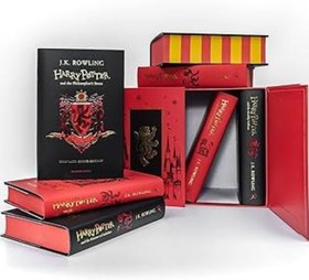 تصویر Harry Potter Gryffindor House Editions Paperback Box Set Harry Potter Gryffindor House Editions Paperback Box Set