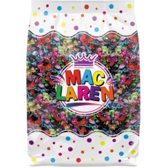 تصویر آبنبات مینی کندی ۱ کیلوگرم مخلوط متالایز مک لارن 