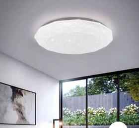 تصویر چراغ سقفی 80 وات مدل الماس سه حالته پاد 