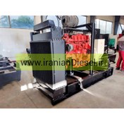 تصویر ژنراتور گازسوز اسکانیا ۵ سیلندر دائم کار 