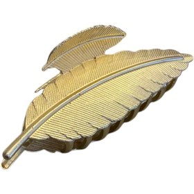 تصویر کلیپس مینیمال پر طلایی 