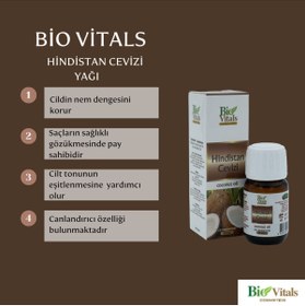 تصویر روغن نارگیل اورجینال برند Bio vitals مدل Coconut Oil 20 Ml کد 80514171 