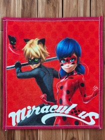 تصویر فرشینک طرح دختر کفشدوزکی - 35×30 