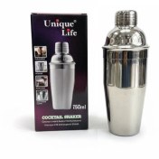 تصویر شیکر استیل یونیک لایف Unique Life مدل کوبلر حجم 750 میلی لیتر 