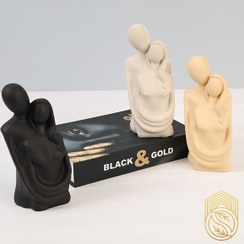 تصویر مجسمه دکوری زوج آغوش کد sh223 