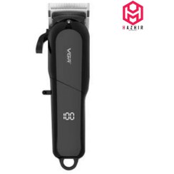 تصویر ماشین اصلاح وی جی آر مدل V-118 با برش مستقیم و تیغه استیل ضد زنگ 