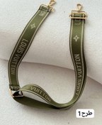 تصویر بند طرحدار کد ۷۸ قهوه ای/طلایی و نقره ای 