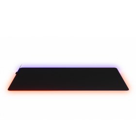 تصویر ماوس پد گیمینگ استیل سریز مدل QCK PRISM - XL steelseries QCK PRISM XL CLOTH RGB GAMING MOUSEPAD