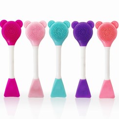 تصویر فیس براش مدل خرسی Bear model face brush