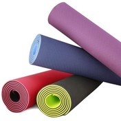 تصویر مت یوگا TPE با ضخامت ۶ میلی متر همراه با کاور TPE YOGA MAT