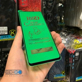 تصویر گلس سرامیکی گوشی اینفینیکس infinix Hot 12 play Original Nano Flexible Ceramic Full Coverage Screen Protector For infinix Hot 12 play