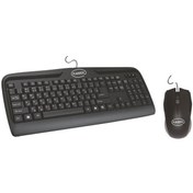 تصویر کیبورد و ماوس کایزر مدل KM408 **KAISER KM408 KEYBOARD & MOUSE**