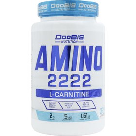 تصویر قرص آمینو وی 2222 و ال کارنیتین دوبیس - 200 عددی Amino Whey 2222 and L Carnitine Doobis