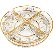 تصویر اردو خوری مدل پاییزی مجموعه 5 عددی سرو پذیرایی