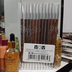 تصویر مداد ابرو اورجینال VOV در چهار شماره رنگ 