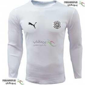 تصویر خرید تیشرت هواداری السد قطر سفید آستین بلند 