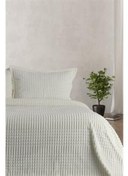 تصویر ست پتو دو نفره ۳ تکه مدرن لاین رنگ بژ برند merinos Modern Line 3 Piece Double Blanket Set Bone