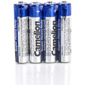 تصویر باتری نیم قلمی کملیون مدل Super Heavy Duty بسته 4 عددی Camelion Super Heavy Duty AAA Battery Pack of 4