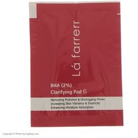 تصویر پد پاکسازی کننده پوست 6 حاوی 2% BHA بسته 30عددی لافارر Lafarrerr Clarifying Pad 6 Bha 2