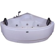 تصویر جکوزی دو نفره شاینی مدل NJA015 ابعاد ۱۴۰x۱۴۰x۶۰ سانتی متر 