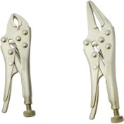 تصویر ست دو عددی انبر قفلی متوسط VTOOLS Mini Locking Plier Set