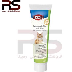 تصویر خمیر مولتی ویتامین گربه تریکسی وزن ۱۰۰ گرم Trixie Vitamin Paste For Adult Cat 100g