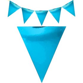 تصویر ریسه متالایز آبی 