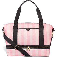 تصویر ساک مسافرتی ویکتوریا سکرت طرح بامبشل جنس ساتن 