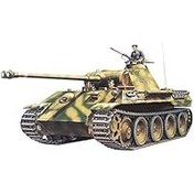 تصویر کیت تانک جنگی آلمانی مدل Pzkfw V Panther Ausf محصول Tamiya. Tamiya Models German Pzkfw V Panther Ausf A Model Kit