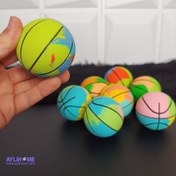 تصویر مینی توپ سیلیکونی طرح آبرنگی 