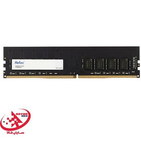 تصویر رم دسکتاپ نتک مدل RAM Netac Basic 8GB DDR4 3200 CL16 Black 
