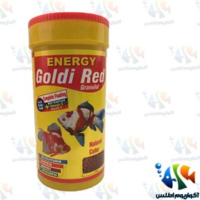 تصویر غذا ماهی 50 گرم ENERGY Goldi Red Granules 