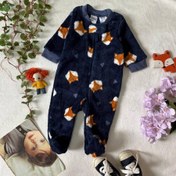 تصویر سرهمی فوتر روباه سورمه ای 